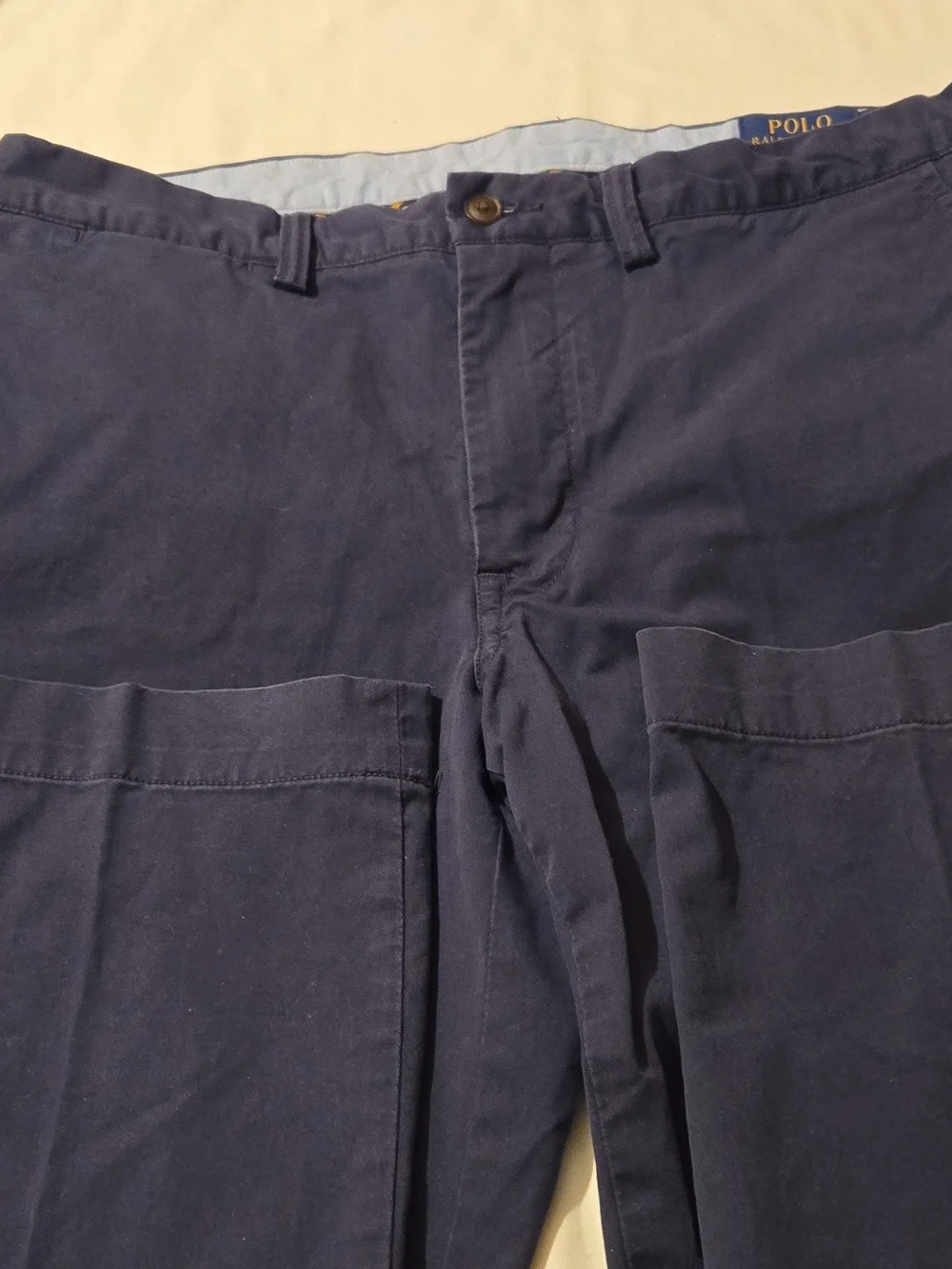 Polo by Ralph Lauren Navy Cotton Chinos
